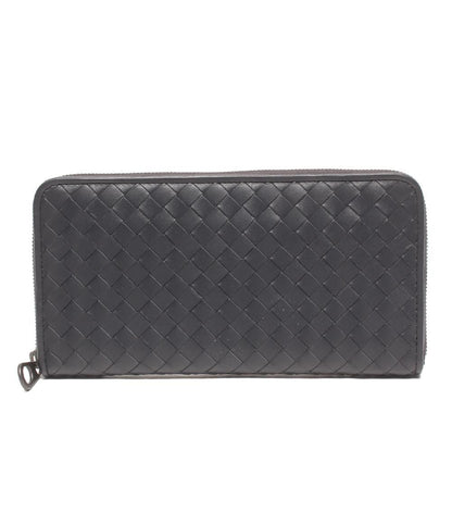 Bottega Veneta Zip Around Wallet Intrecciato