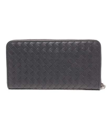 Bottega Veneta Zip Around Wallet Intrecciato — view 2