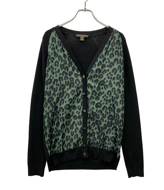Louis Vuitton Long Sleeve Cardigan Leopard