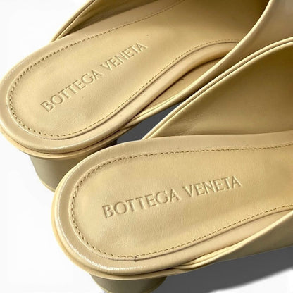 Bottega Veneta Open Patent Leather Sandals — view 6