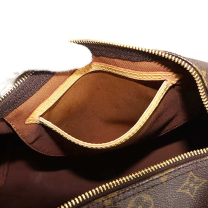 Louis Vuitton Monogram Speedy 30 Hand Bag Brown Gold — view 7