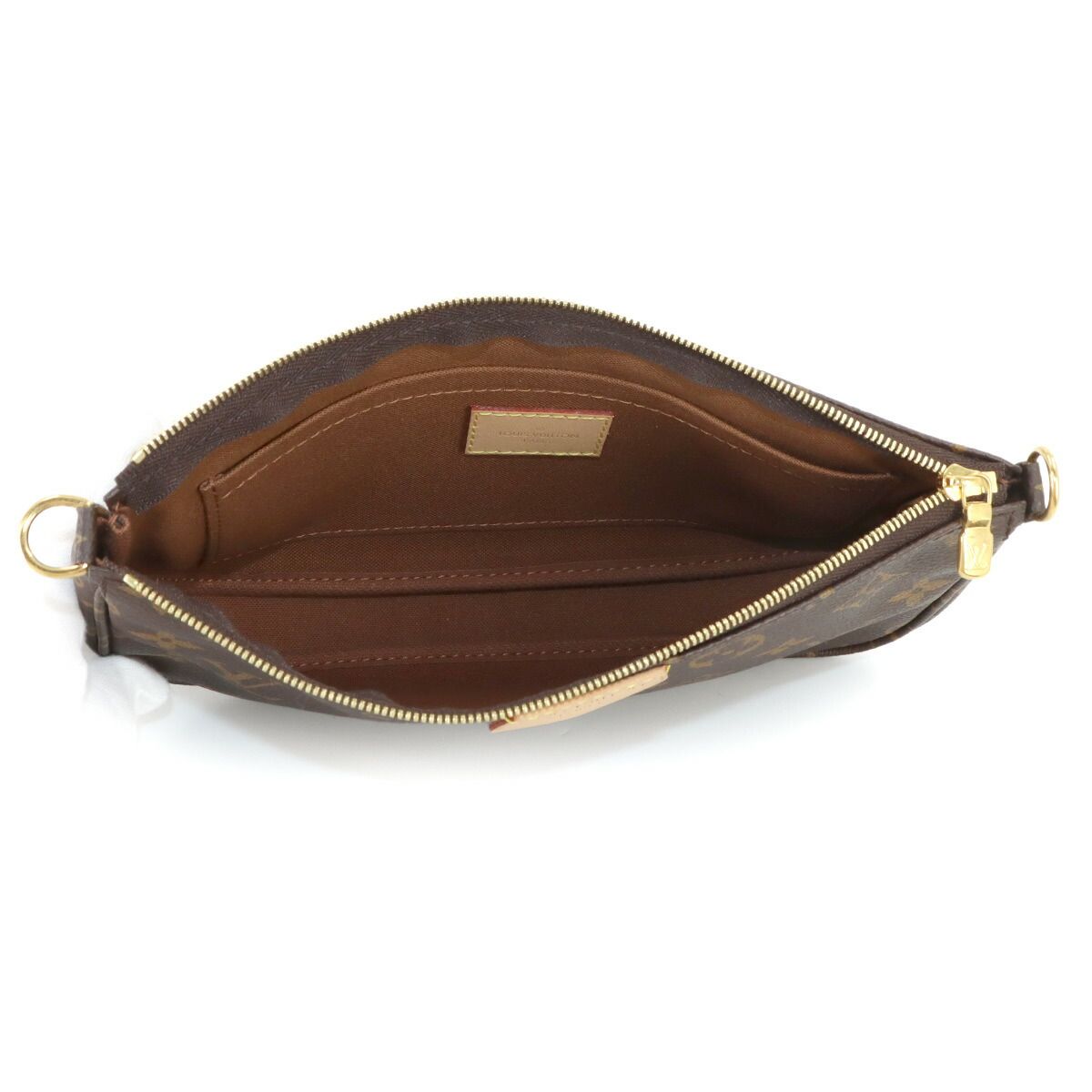 Louis Vuitton Monogram Multy Pochette Shoulder Bag Rose Cles — view 6