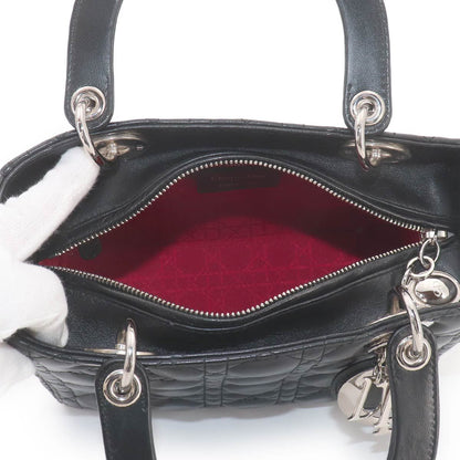 Dior Cannage Lady 2-Way Hand Bag Leather — view 6