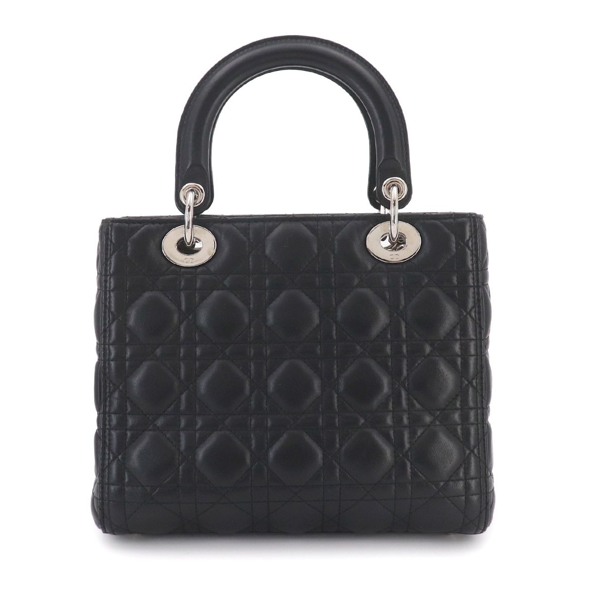 Dior Cannage Lady 2-Way Hand Bag Leather — view 2