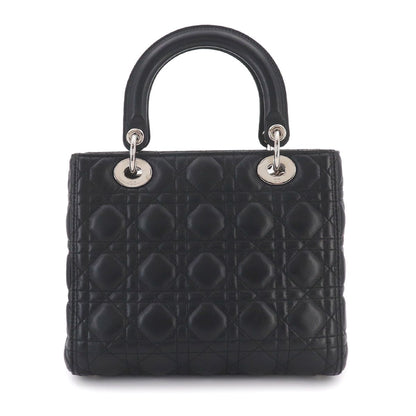 Dior Cannage Lady 2-Way Hand Bag Leather — view 2