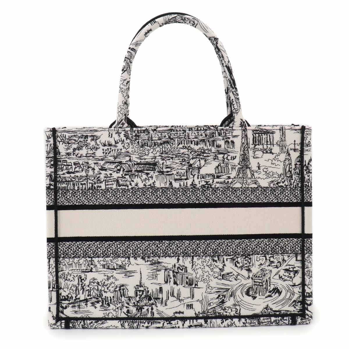 Dior Plan de Paris Book Tote Canvas White — view 2