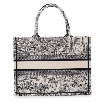Dior Plan de Paris Book Tote Canvas White — view 2