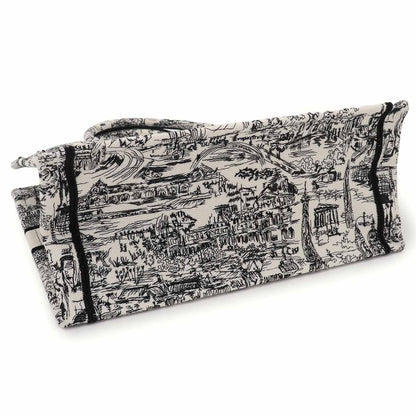 Dior Plan de Paris Book Tote Canvas White — view 4