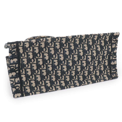 Dior Oblique Book Tote Canvas Navy — view 4