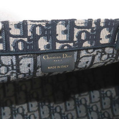 Dior Oblique Book Tote Canvas Navy — view 7