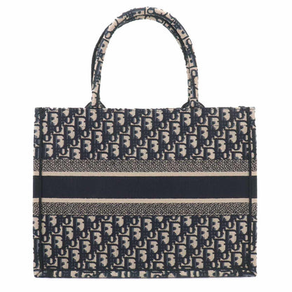 Dior Oblique Book Tote Canvas Navy — view 2