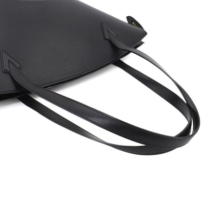 Louis Vuitton Epi Saint Jacques Shopping Tote Leather Noir Black — view 5