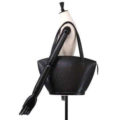 Louis Vuitton Epi Saint Jacques Shopping Tote Leather Noir Black — view 9