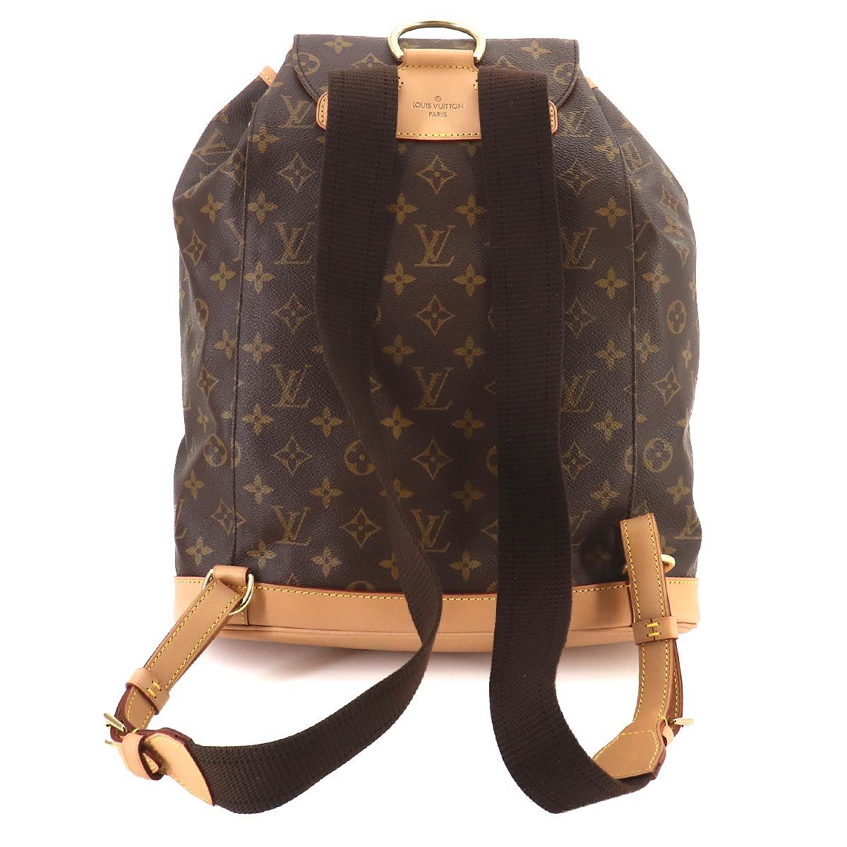 Louis Vuitton Monogram Montsouris GM Backpack Brown — view 2