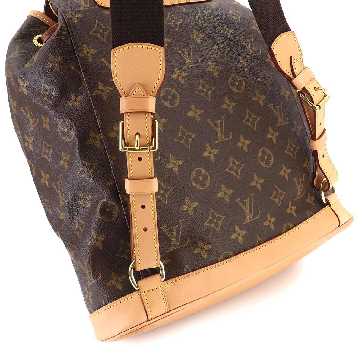 Louis Vuitton Monogram Montsouris GM Backpack Brown — view 7
