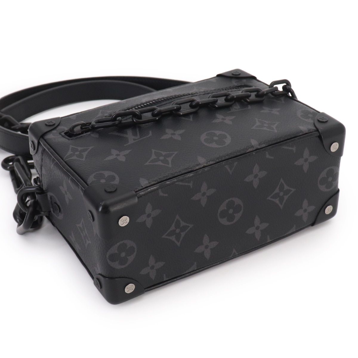 Louis Vuitton Monogram Eclipse Mini Soft Trunk — view 5