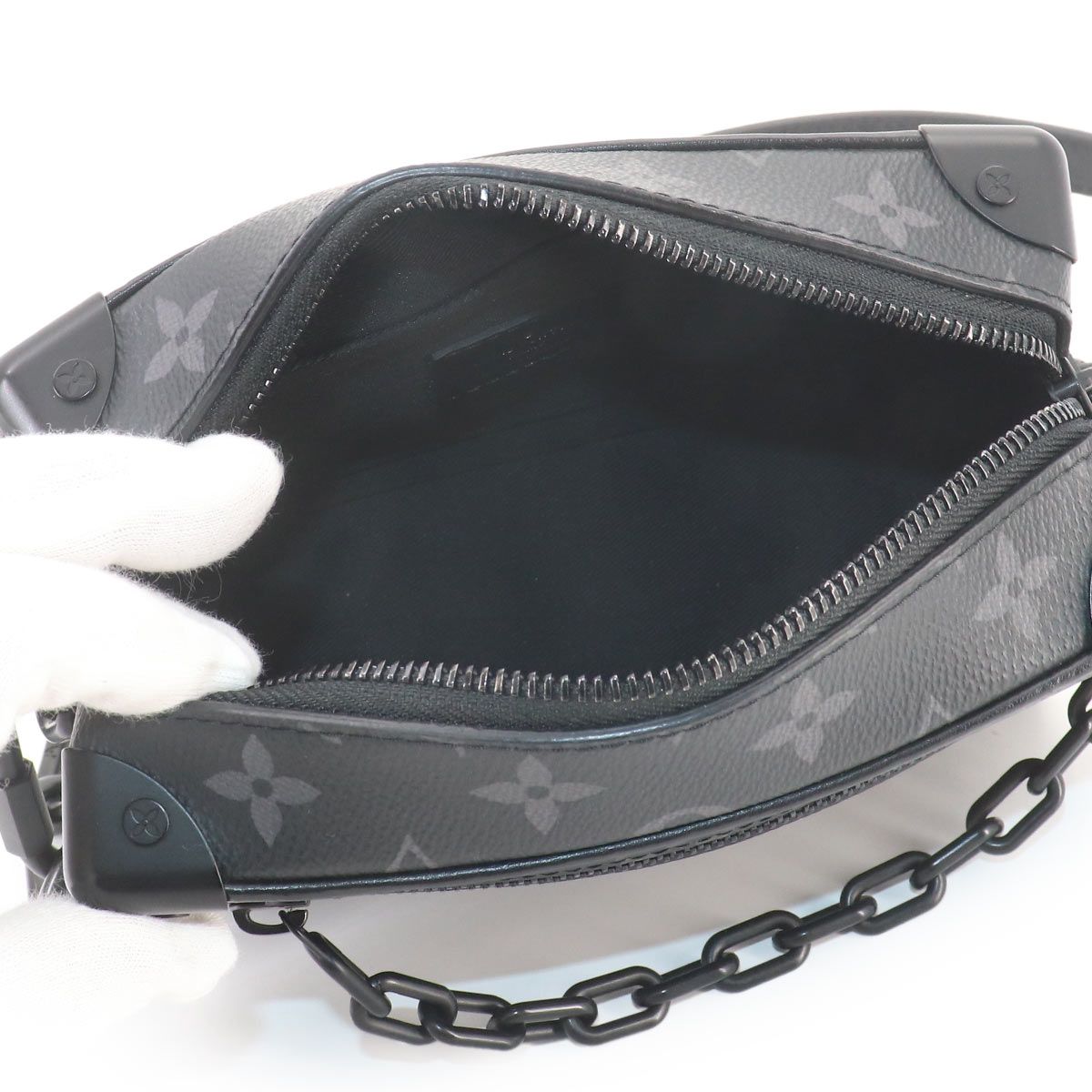 Louis Vuitton Monogram Eclipse Mini Soft Trunk — view 7