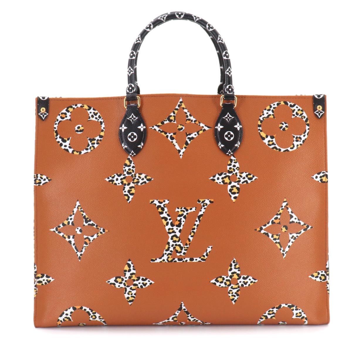 Louis Vuitton Monogram Jungle On The Go GM 2-Way Tote Shoulder Bag Noir — view 2