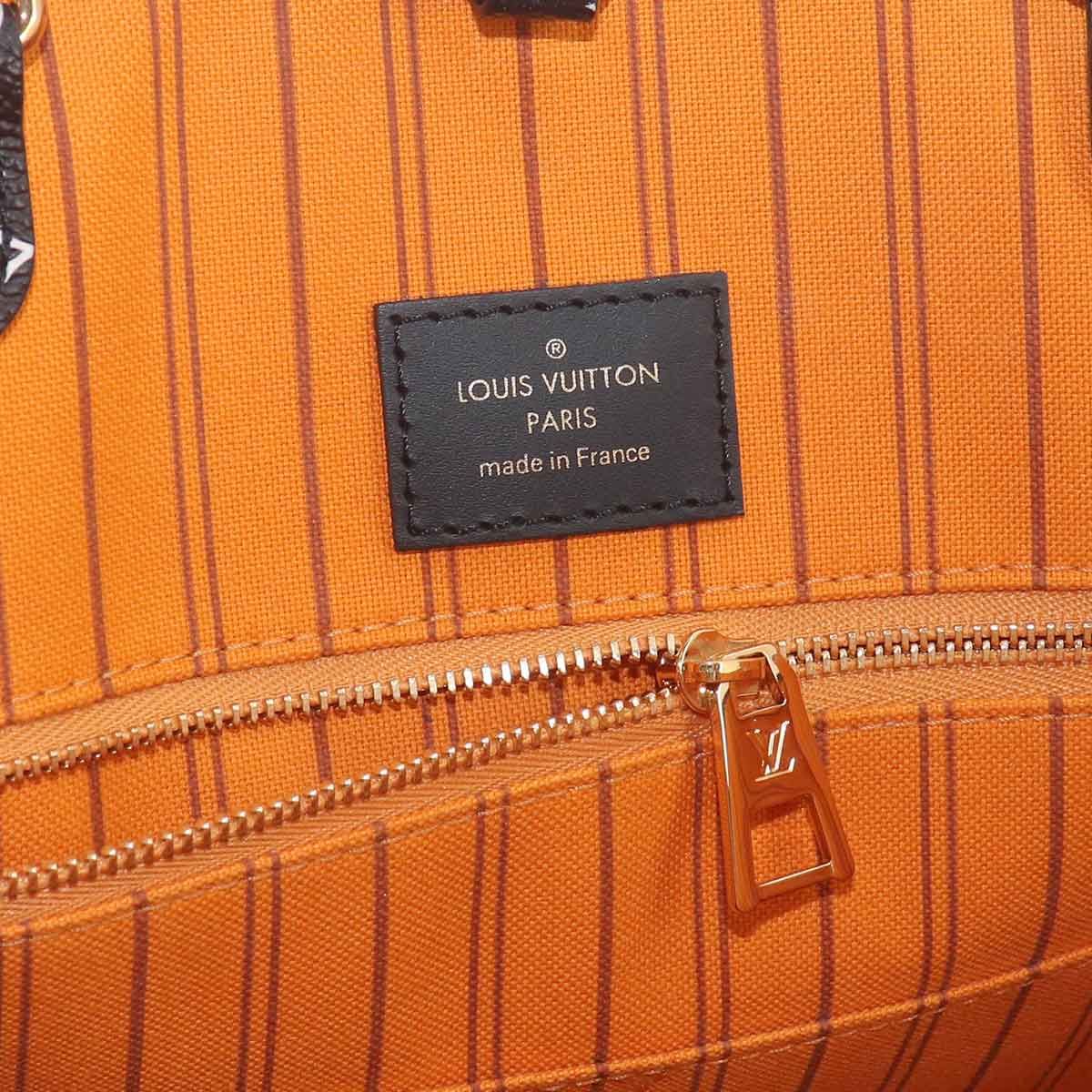 Louis Vuitton Monogram Jungle On The Go GM 2-Way Tote Shoulder Bag Noir — view 7