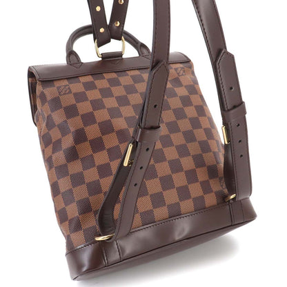 Louis Vuitton Damier Soho Backpack Ebene — view 8