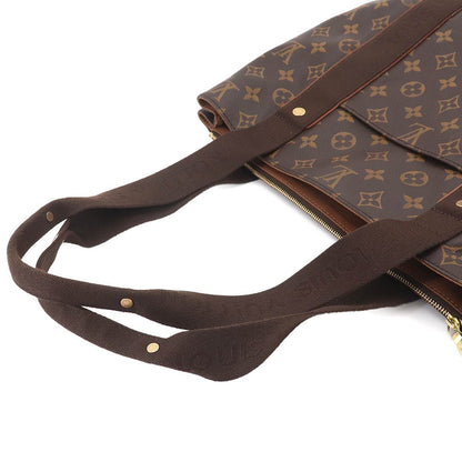 Louis Vuitton Monogram Cabas Beaubourg Tote Brown Gold — view 5