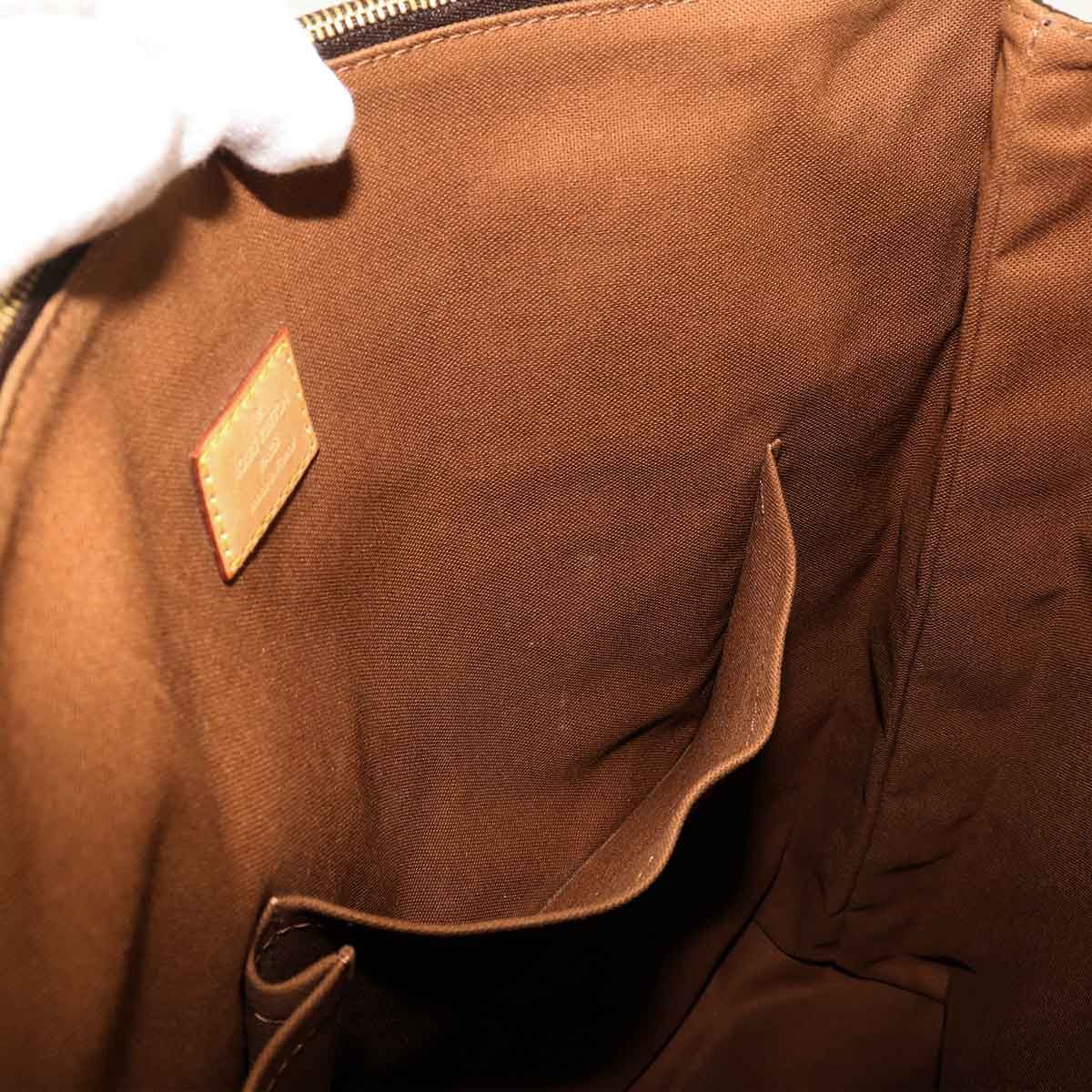 Louis Vuitton Monogram Cabas Beaubourg Tote Brown Gold — view 8