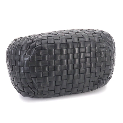 Bottega Veneta Intrecciato Hobo Hand Leather Black — view 4
