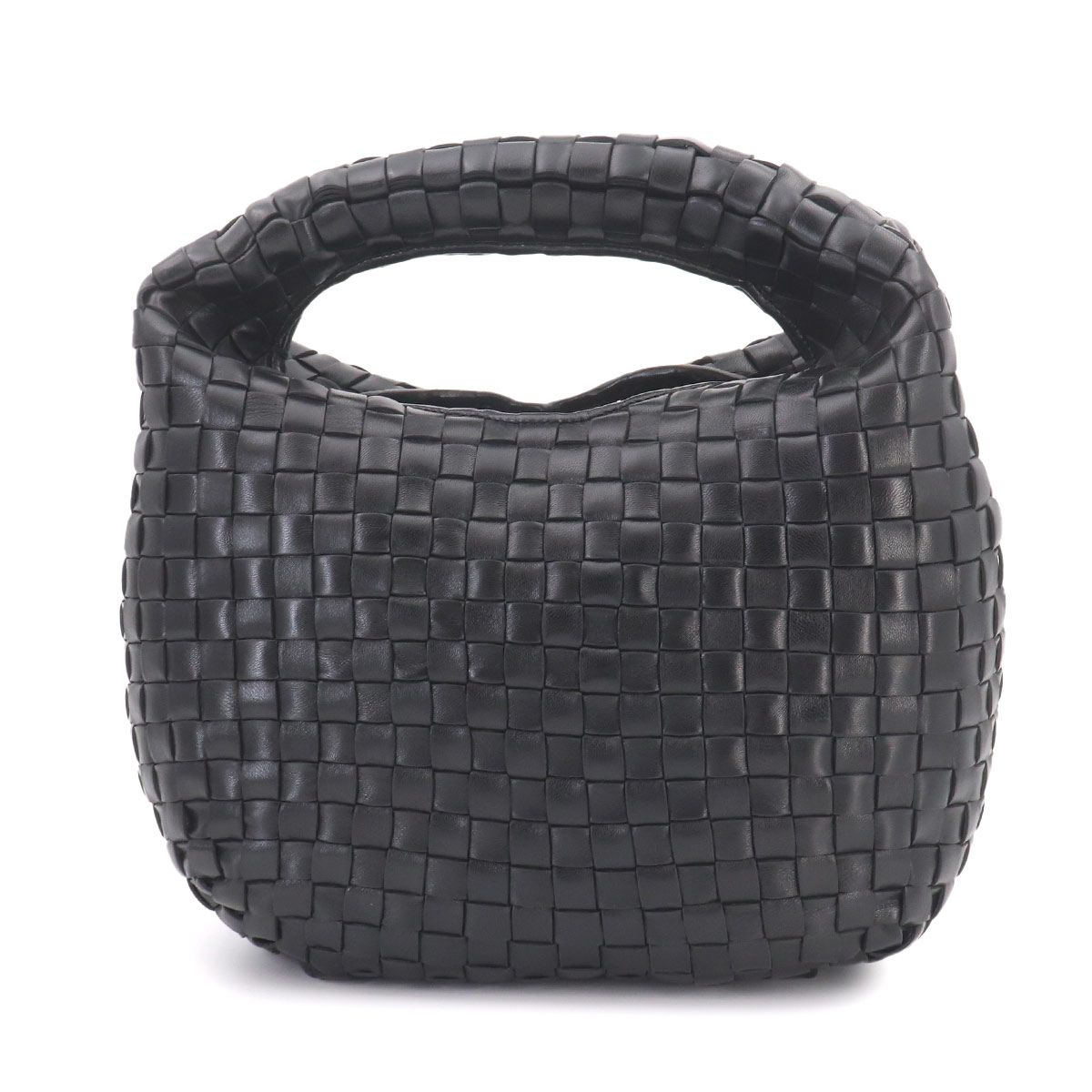 Bottega Veneta Intrecciato Hobo Hand Leather Black — view 2