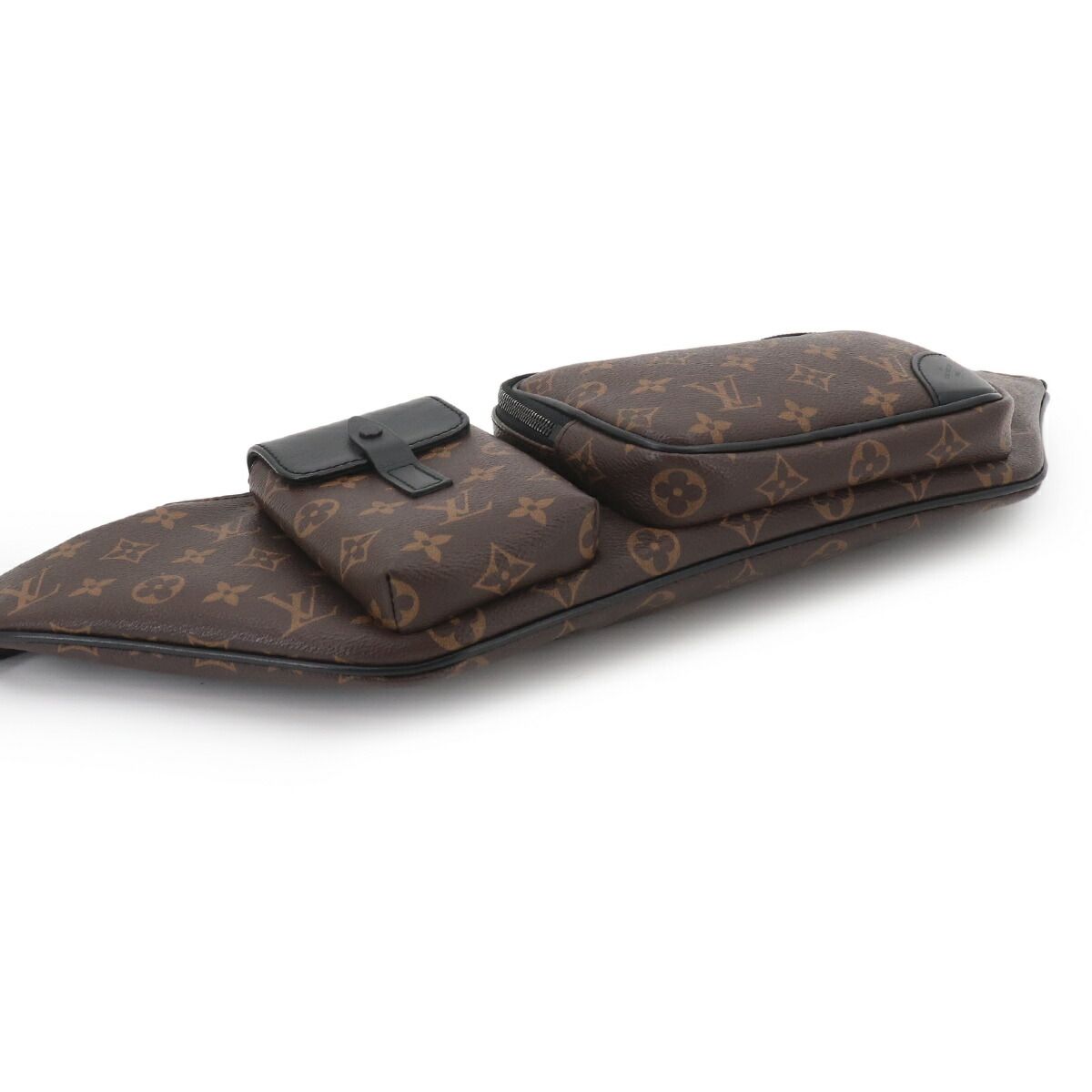 Louis Vuitton Monogram Macassar Christopher Bam Body Waist Pouch — view 4
