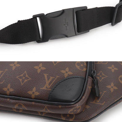 Louis Vuitton Monogram Macassar Christopher Bam Body Waist Pouch — view 9