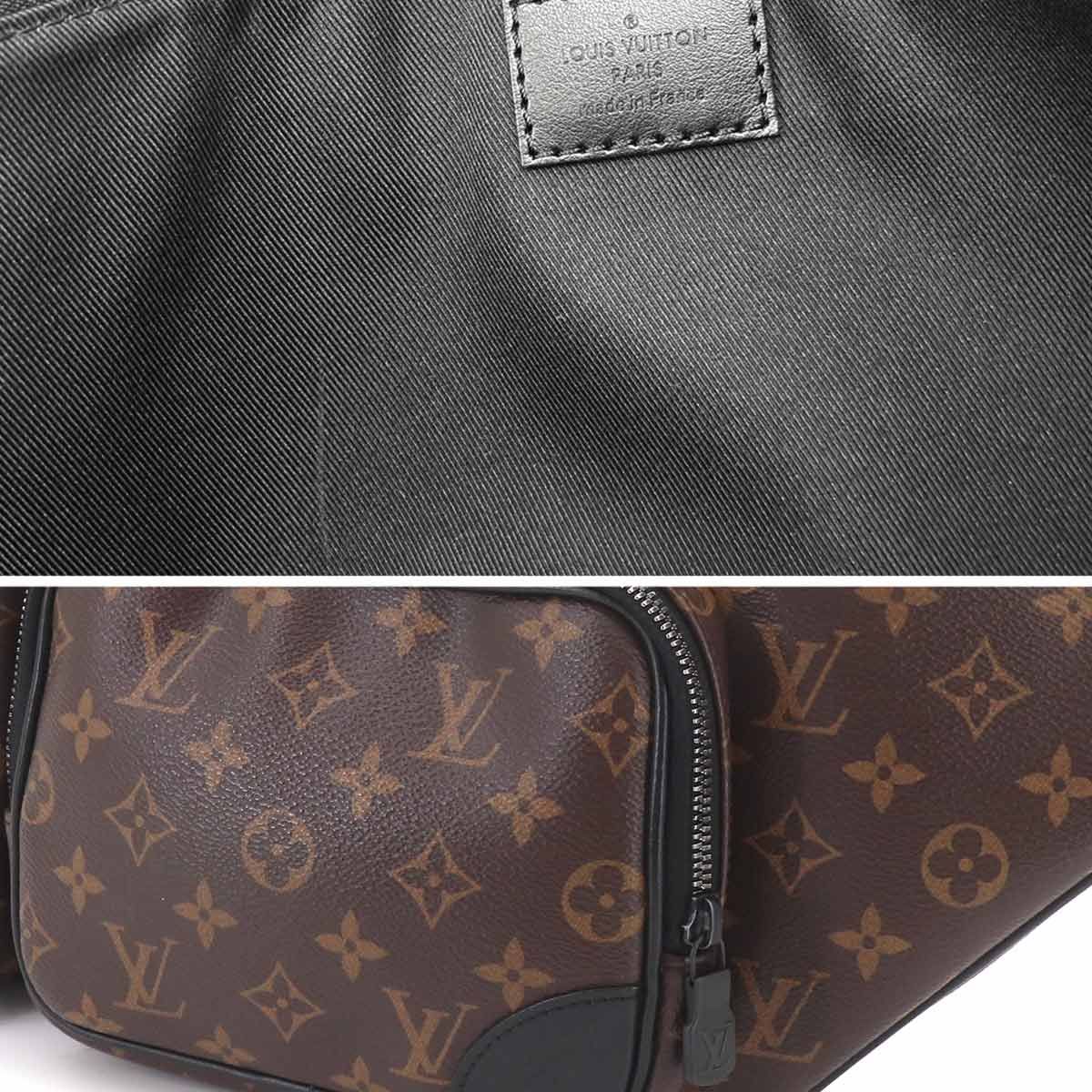 Louis Vuitton Monogram Macassar Christopher Bam Body Waist Pouch — view 8