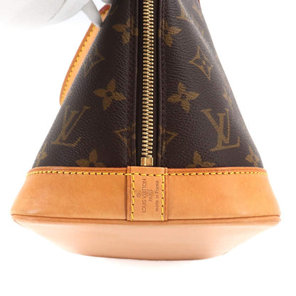 Louis Vuitton Monogram Alma Hand Bag Brown Gold — view 7