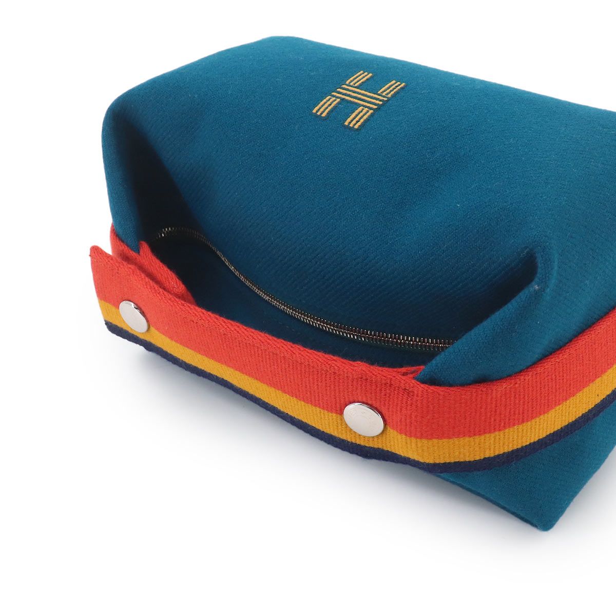Hermes Bride-a-Brac PM Cover le Hand Bag Wool — view 5
