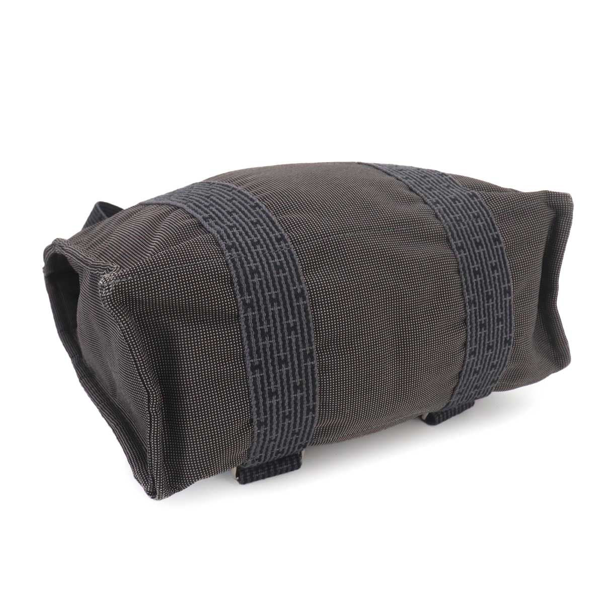 Hermes Her Line Sac a Dos Backpack Canvas Gray Ad PM — view 4