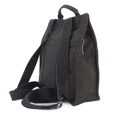 Hermes Her Line Sac a Dos Backpack Canvas Gray Ad PM — view 3
