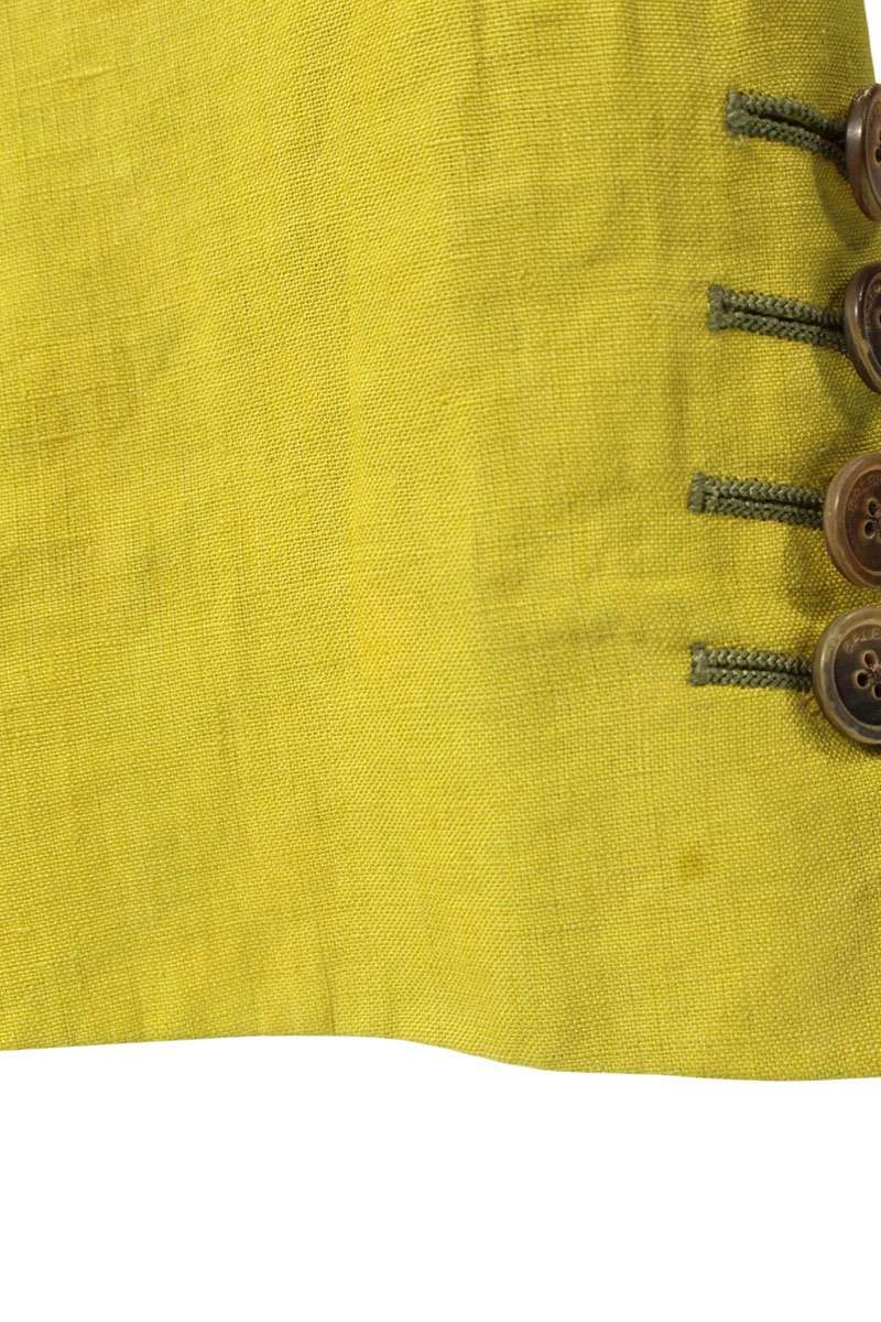 Balenciaga A-mulaba-logo Linen T-Shirt Jacket 48 — view 3