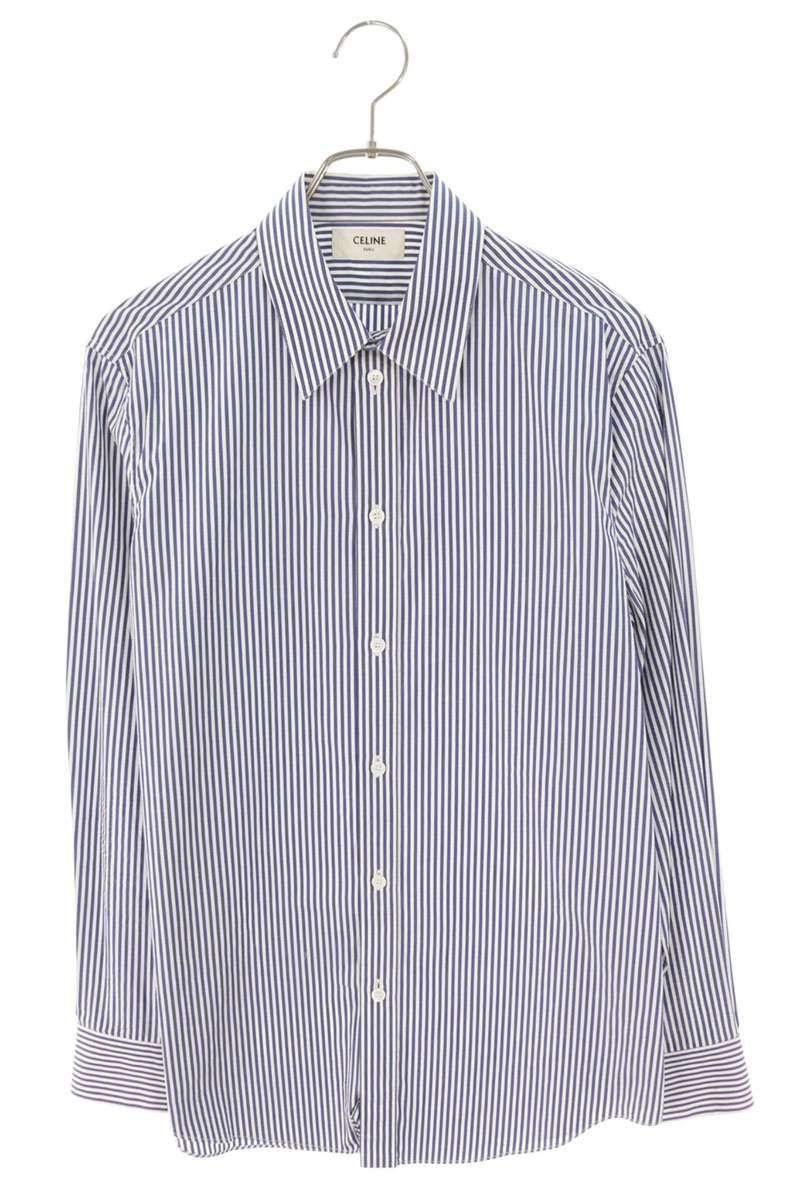 Celine Striped Long Sleeve Shirt 39