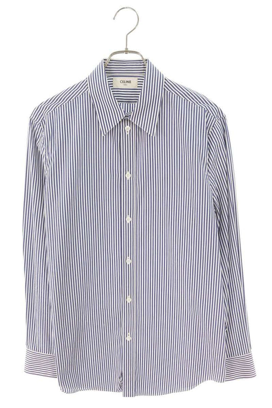 Celine Striped Long Sleeve Shirt 39