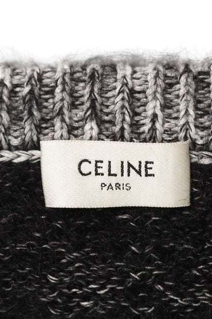 Celine Oversize Mohair Knit Sweater — view 3