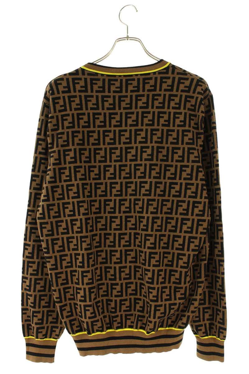 Fendi Zucca Pattern Knit 52 Sweater — view 2