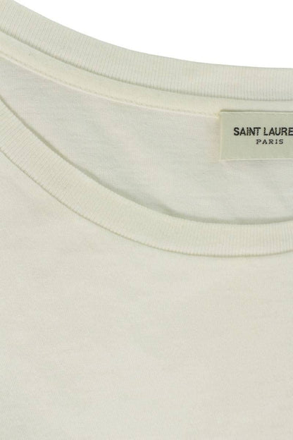 Saint Laurent Paris Reverse Logo Print T-Shirt XL — view 3