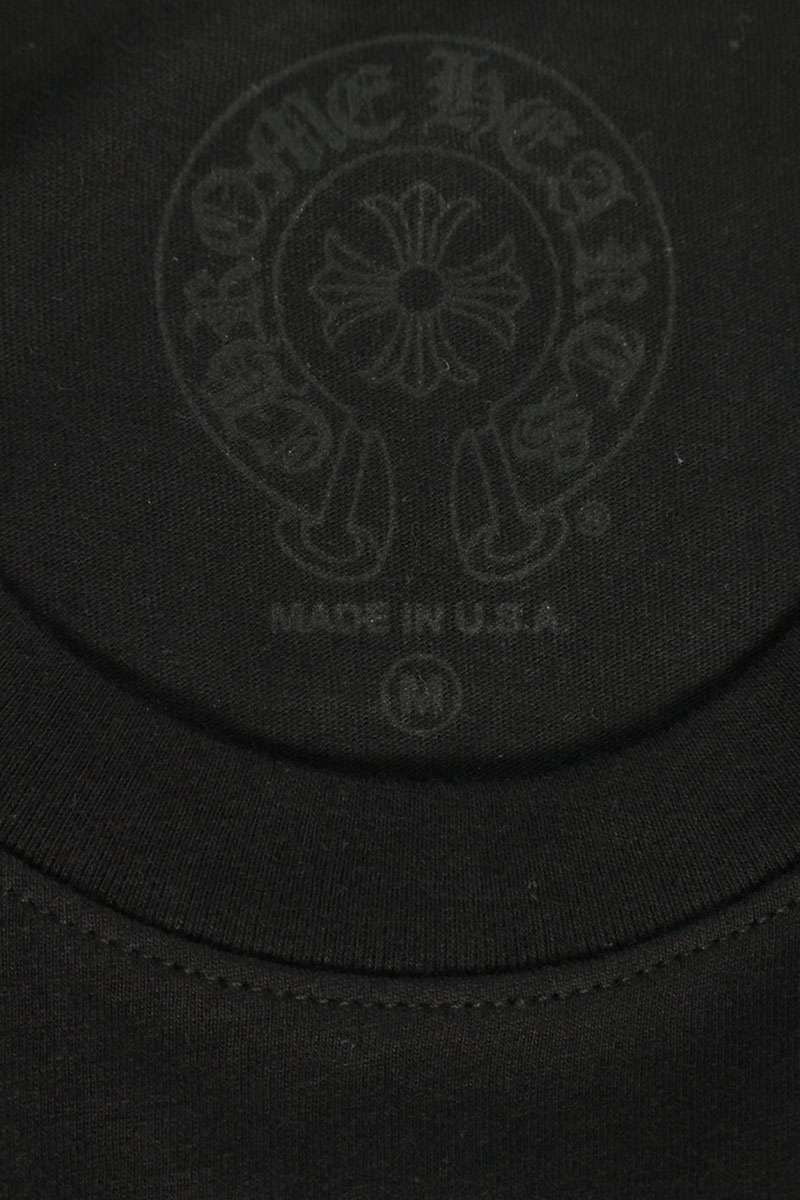 Chrome Hearts Horseshoe Tee Black Yellow Back Print T-Shirt — view 3