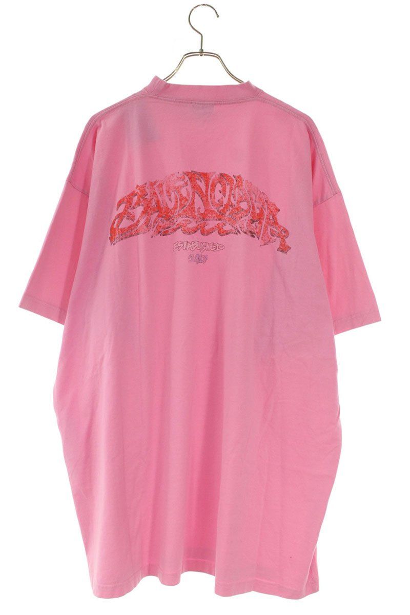Balenciaga Offshore Logo Print T-Shirt — view 2
