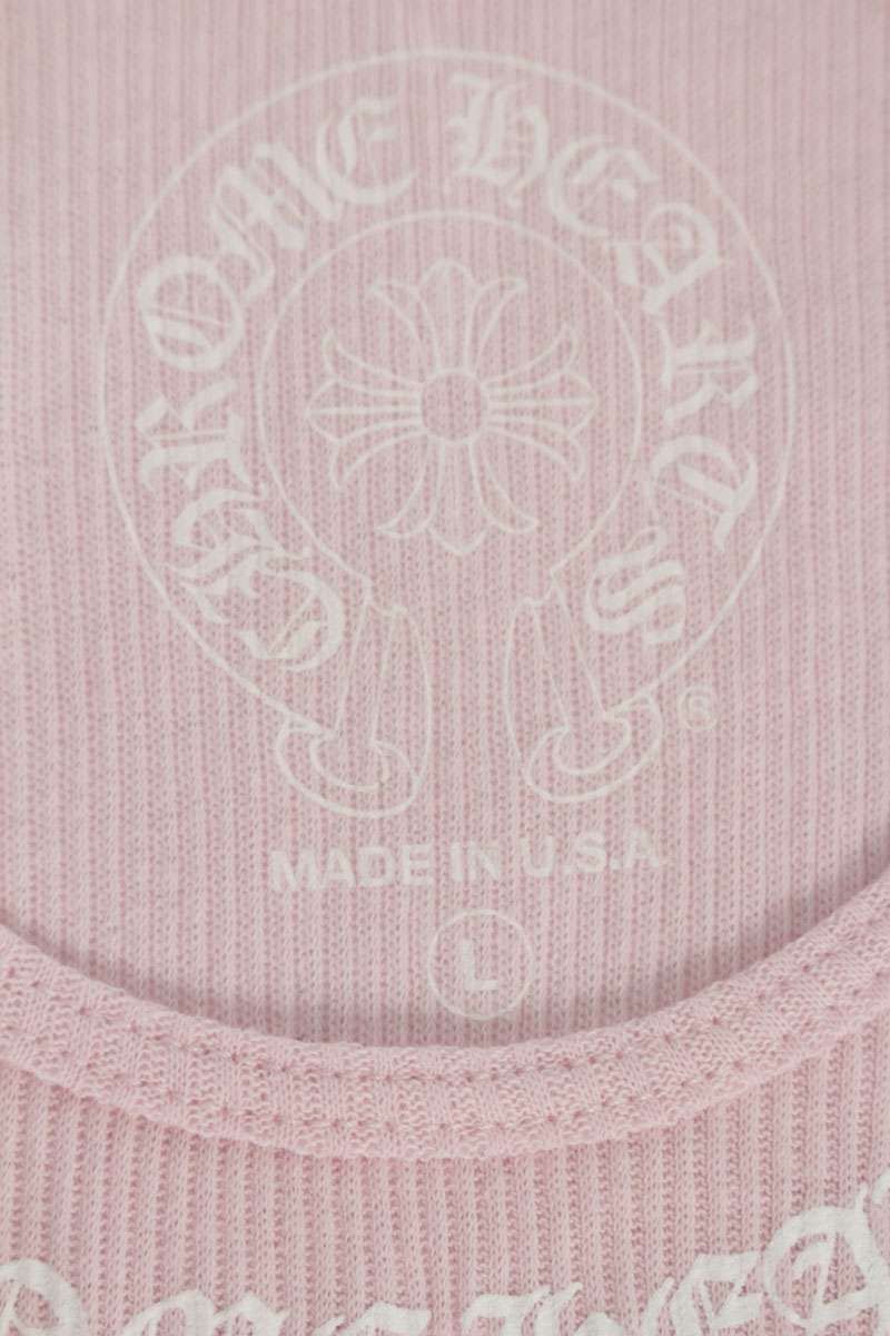 Chrome Hearts Rib Tank Neck Logo Print — view 3