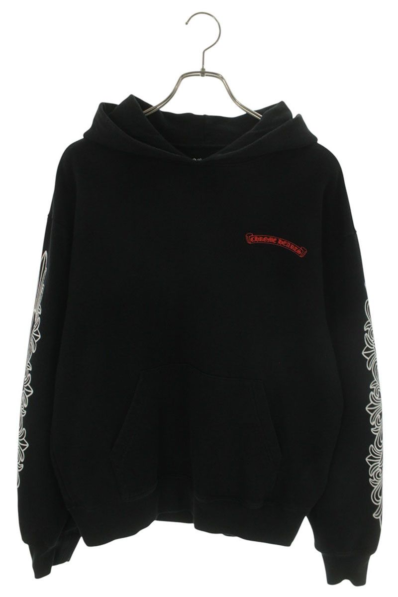 Chrome Hearts 99 Eyes Chomper HD Plvr Matty Boy Back Print Pullover Hoodie