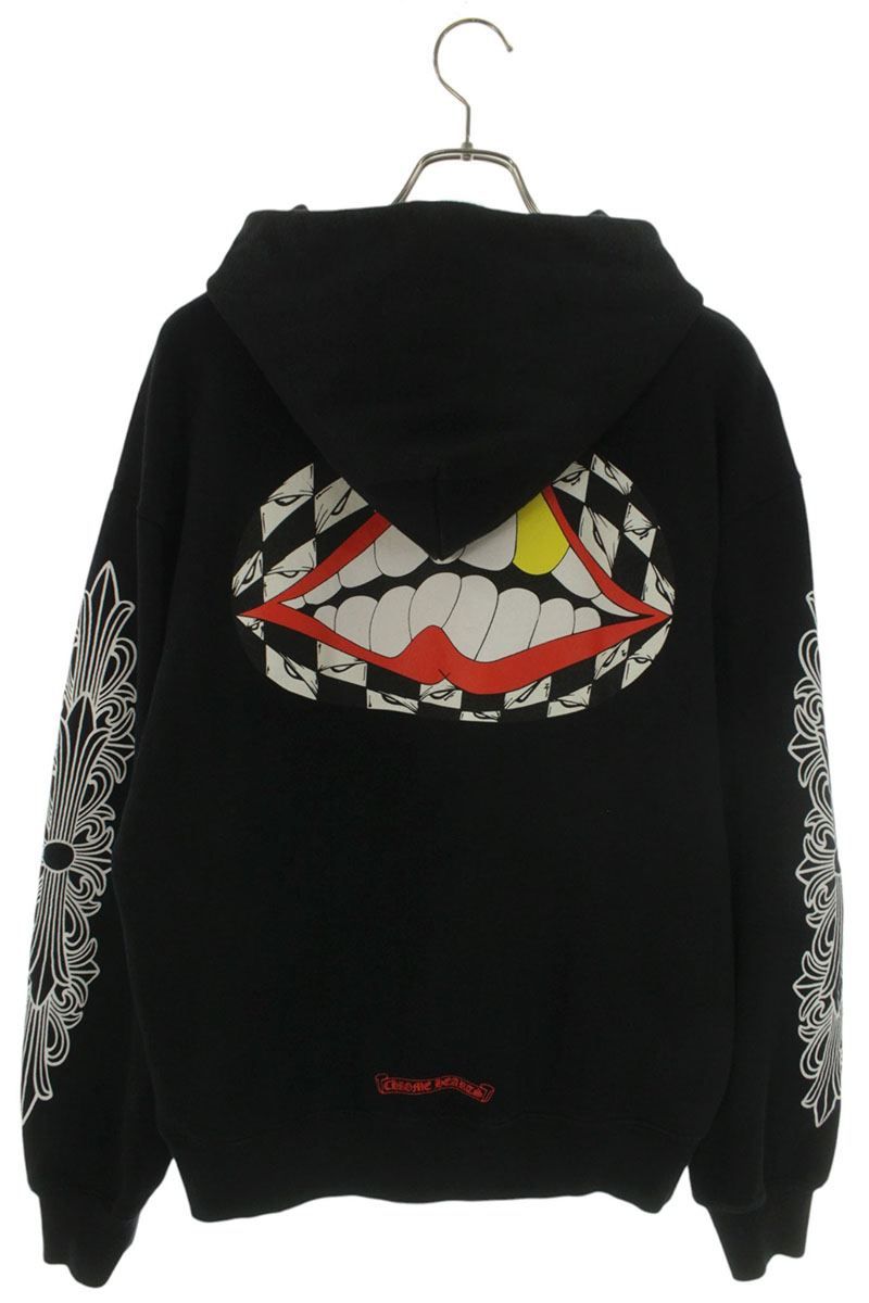 Chrome Hearts 99 Eyes Chomper HD Plvr Matty Boy Back Print Pullover Hoodie — view 2