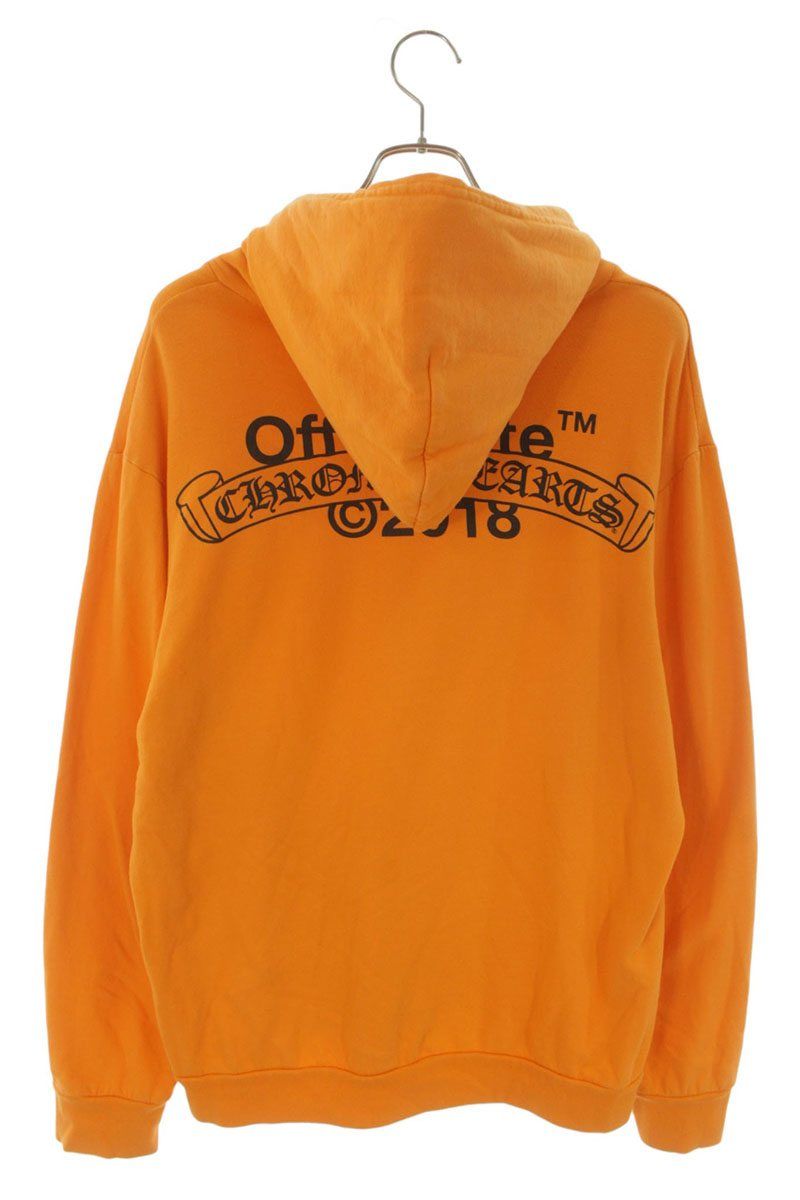 Chrome Hearts HD Plvr Off White Logo Back Print Pullover Hoodie XXL — view 2
