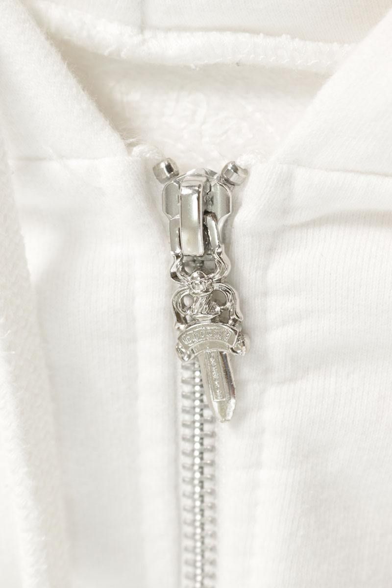 Chrome Hearts Sweatshirt HD Zip Sleeve Logo Back Scroll Label Print Zip — view 3