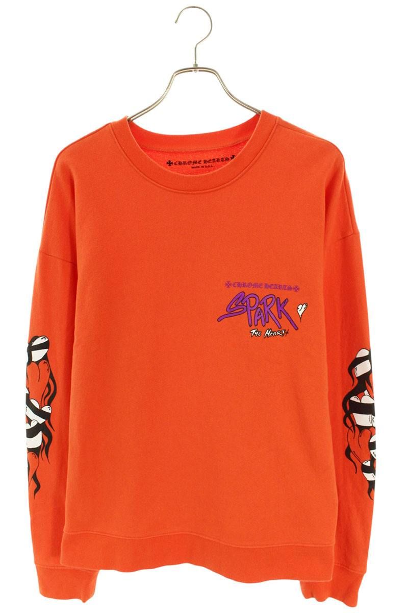 Chrome Hearts Ppo Spark the Heart Sweatshirt Matty Boy Back Print XL