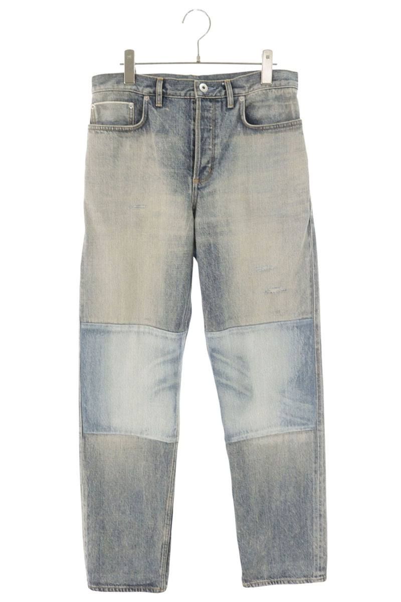 Dior Regular Fit Patchwork Denim Pants 29 Inch